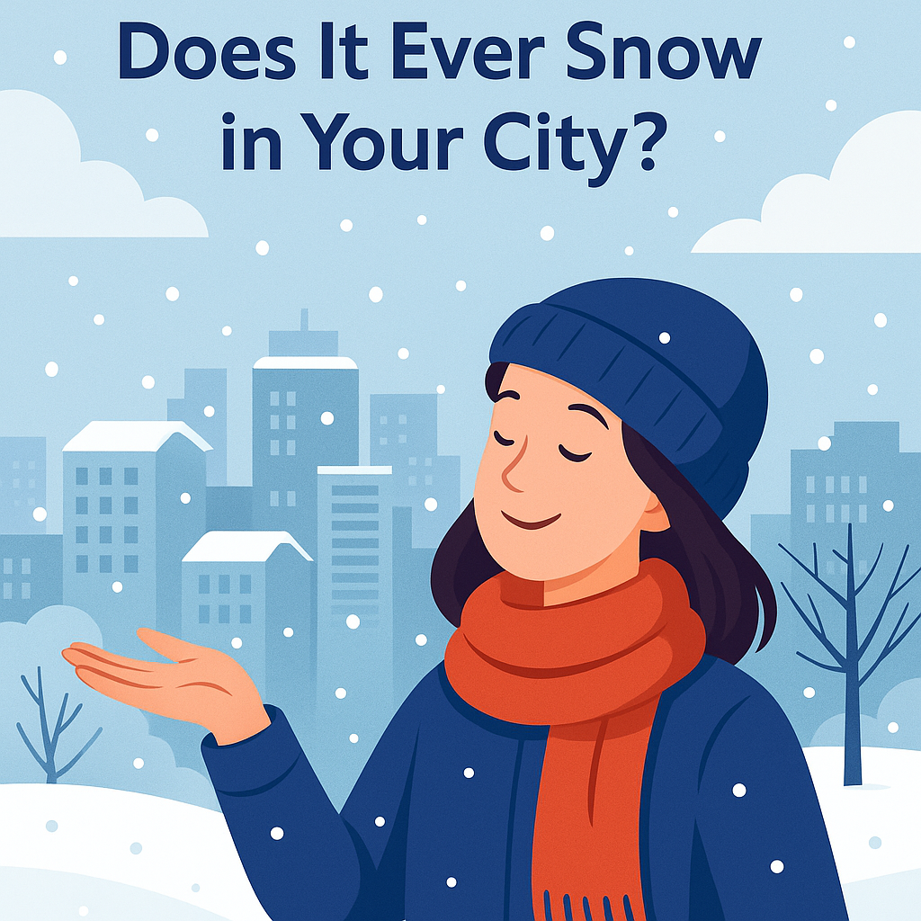 🌨️ Does It Ever Snow in Your City?