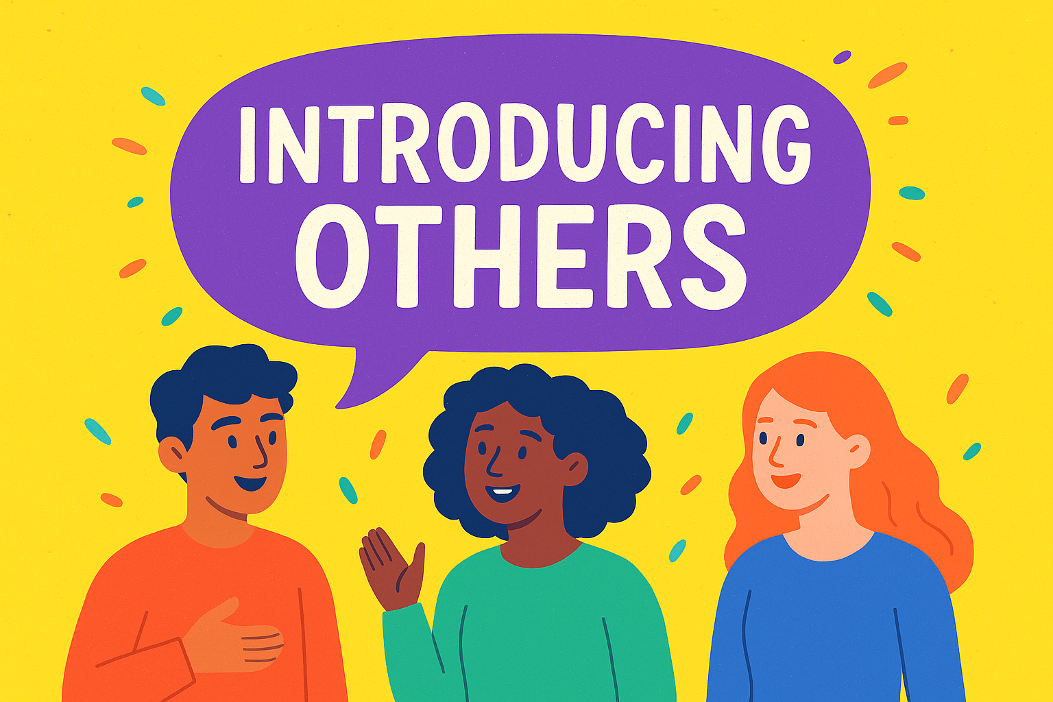 🇺🇸 🟡 Lesson: Introducing Others (intermediate)