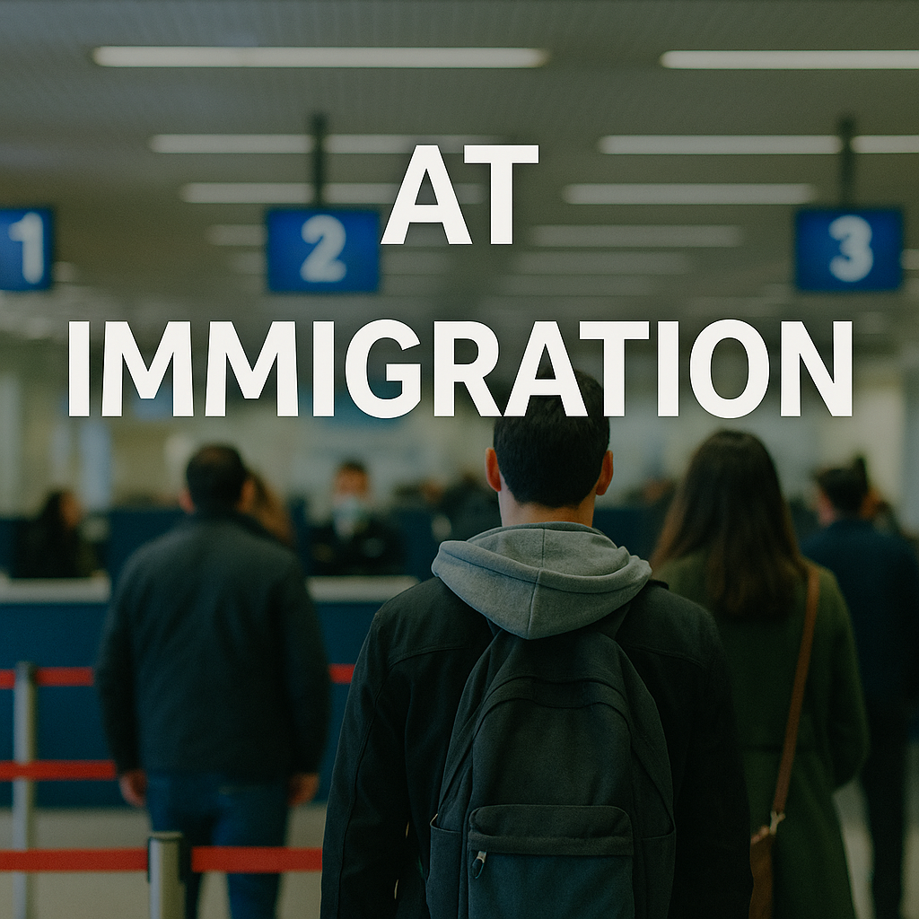 At Immigration
