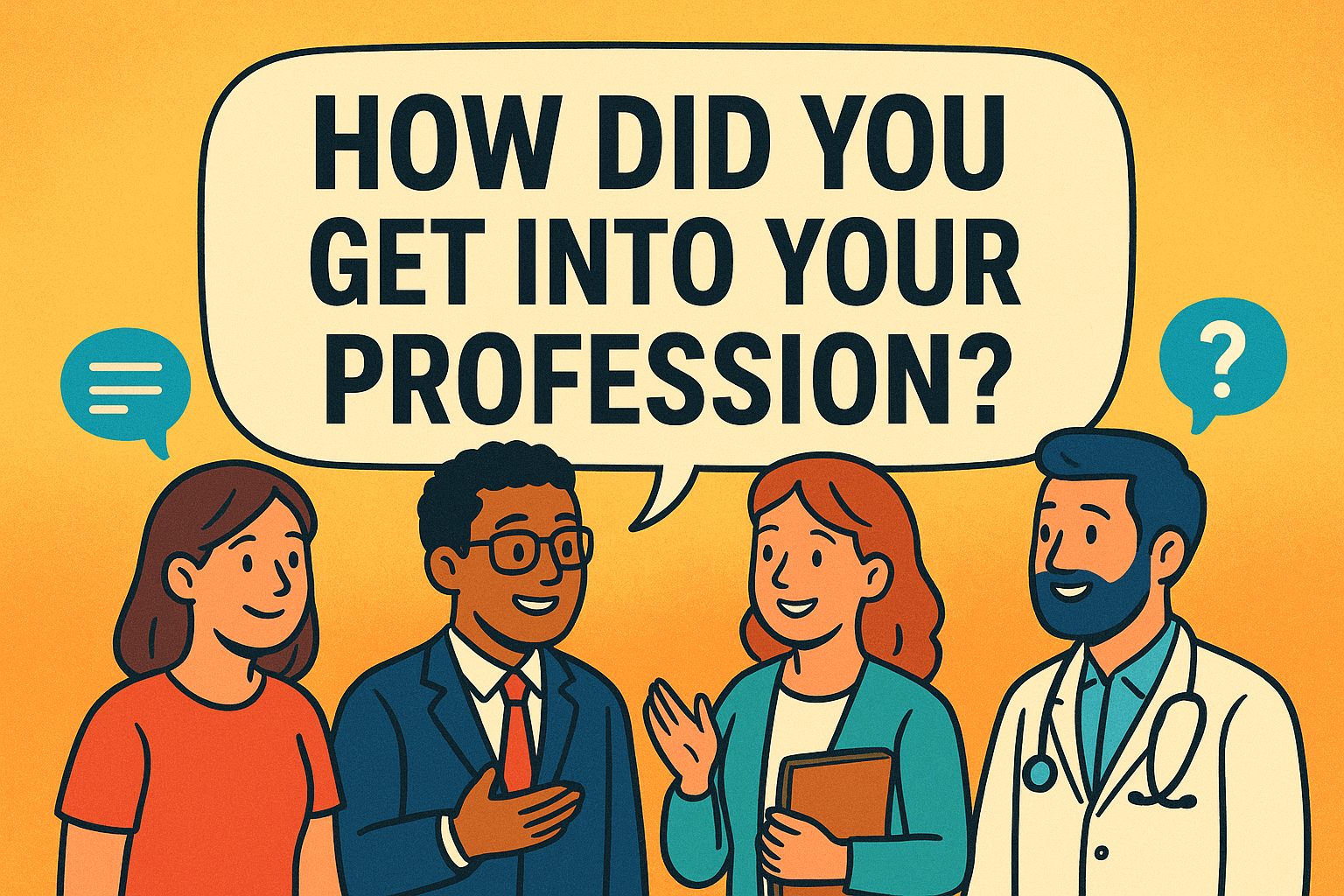 🇺🇸 How Did You Get into Your Profession?